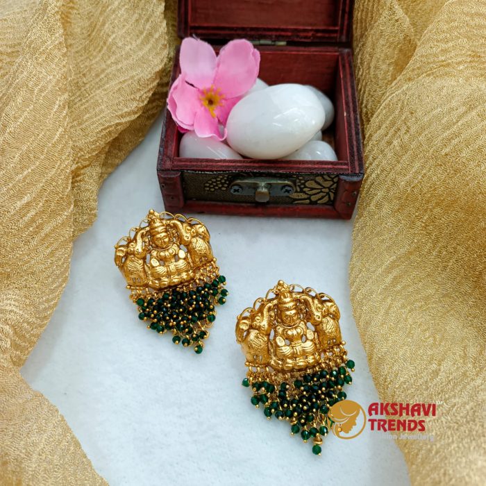 Beautiful Gajalakshmi Earrings