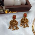 Lakshmi Cubic Double Tucker Short Neck Set - Image 2