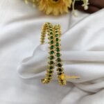 Gold Polish Stone Bangles 2s - Image 2
