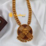 Lakshmi Pendant with 2 Layer Half Amla Mala Long N - Image 4