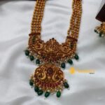 4 Layer Lakshmi Long Neck Set - Image 2
