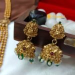 4 Layer Lakshmi Long Neck Set - Image 3