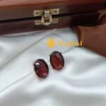 Oval Crystal Fancy Earrings - Image 3