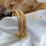 Gold Bangles 2s Micro Polish - Image 3