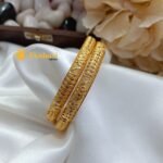 Gold Bangles 2s Micro Polish