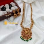 Ganesha Amla Mala Short Neck Set - Image 2