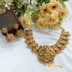 Antique Lakshmi & Peacock Short Neck set