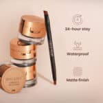 Swiss Beauty 3 in 1 Eyeliner, Eyebrow Filler and Kajal 01 Black (7gm) - Image 4