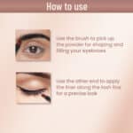 Swiss Beauty 3 in 1 Eyeliner, Eyebrow Filler and Kajal 01 Black (7gm) - Image 7