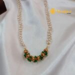 Pearls 3 Layer Mala with Amla Ball and Beads - Image 3