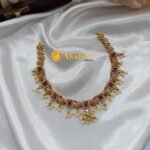 Kundan Peacock Short Neck Set - Image 2