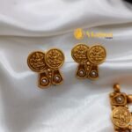 Lakshmi Coin Short Neck Set - Image 3