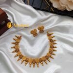 Lakshmi Coin Short Neck Set