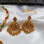 Lakshmi Navaratna Short Neck Set - Image 3