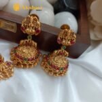 Antique Lakshmi Short Neck Set - Image 2