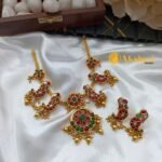 Antique Peacock Kemp Green Short Neck set