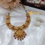 Peacock Floral Short Neck Set - Image 2