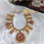 Lakshmi Peacock Short Neck Set - Image 3