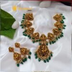 Antique Dasavatharam Short Neck Set