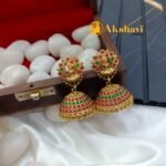 Floral Lakshmi Multi Colour Jhumka