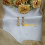 White Stone Fancy Earring