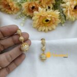 White Stone Fancy Earring - Image 2