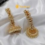Pearl Line Hanging Jhumka