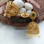 Floral Bold Jhumka - Image 2