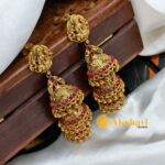 Lakshmi Three Layer Jhumka - Image 3