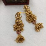Lakshmi Gold Balls Jhumka