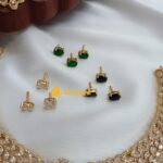 Antique AD Colour Change Floral Neck Set - Image 2
