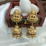 Antique Lakhmi Multi Jhumka - Image 2