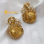 AD Victoria Queen Gold Polish Coin Pendant Set - Image 3