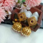 Antique Cubic Jhumkas