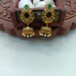 Antique Chandhbali Jhummka