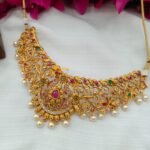 Beautiful Floral Choker Set - Image 3