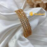 White Stone Bangles 4s - Image 2