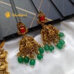 Coral Lakshmi Short Neck Set - Image 2