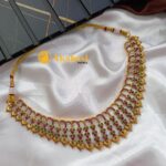 Antique Floral Fancy Multi Short Neck Set - Image 3