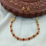 Antique Geometric Short Neck Set