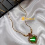 Heartine White Pendant with Chain - Image 3