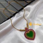 Heartine PinkPendant with Chain