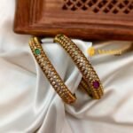 Antique Oval Stone Bangles