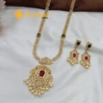 AD Peacock Cubic Long Neck Set - Image 3