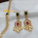 AD Peacock Cubic Long Neck Set - Image 2