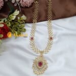 AD Floral Grid Long Neck Set - Image 4