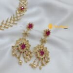 AD Floral Grid Long Neck Set - Image 3