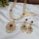 AD Floral Grid Long Neck Set - Image 2