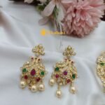 Peacock 3 Layer Long Neck Set - Image 3