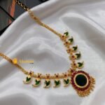 Kerala Mango Short Necklace 5s - Image 2